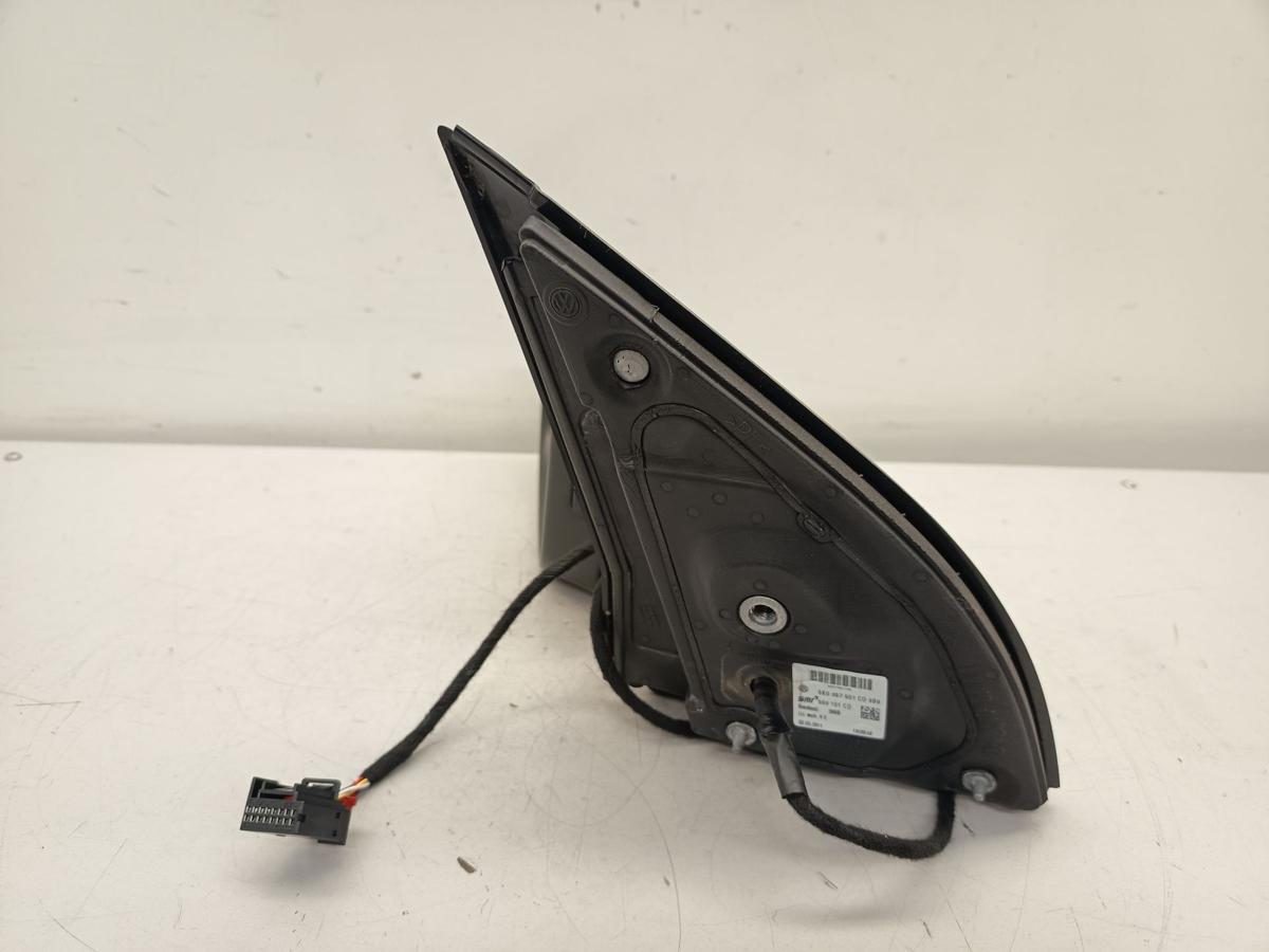 VW Golf VI 5K1 original Aussenspiegel links elektrisch D5Q Shadow Blue Bj 2011