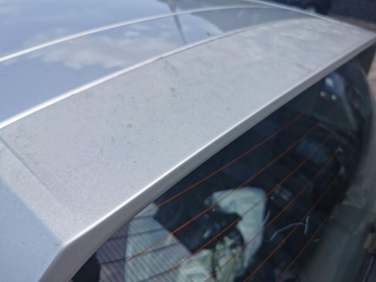 Chevrolet Aveo T300 Heckklappe Klappe Kofferklappe Roh 5 T&uuml;rer silber met TEXT