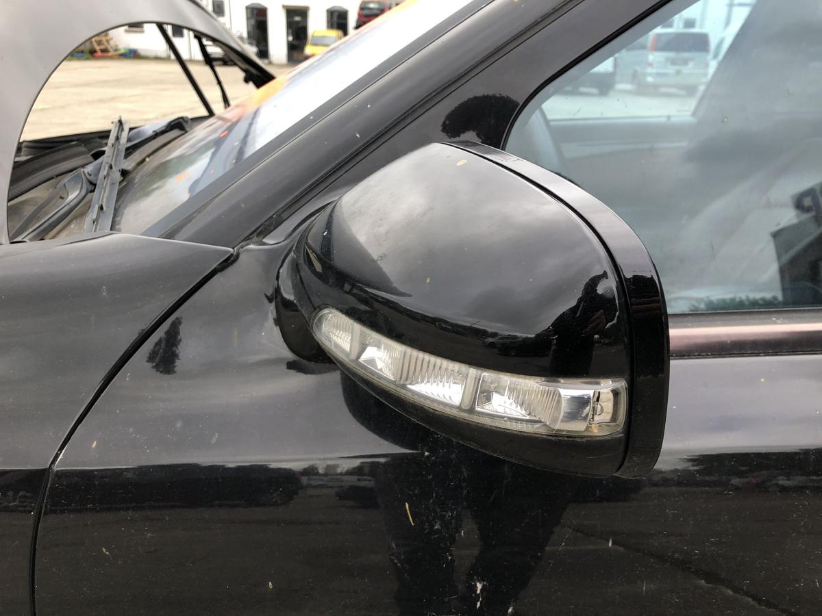 Mercedes E Klasse W211 S211 Mopf Au&szlig;enspiegel links Spiegel elekt 170 schwarz