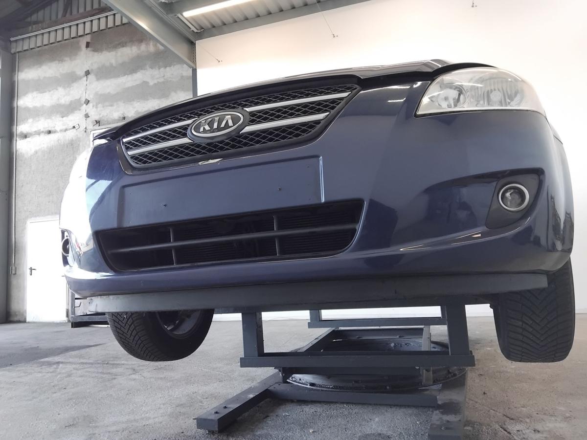 Kia Ceed ED original Sto&szlig;stange Stossf&auml;nger vorn BJ2008 A8 ABYSS BLUE