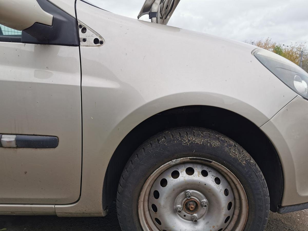 Renault Clio III BR Kotflügel Fender Seitenwand vorn rechts TED11BeigePepper 185