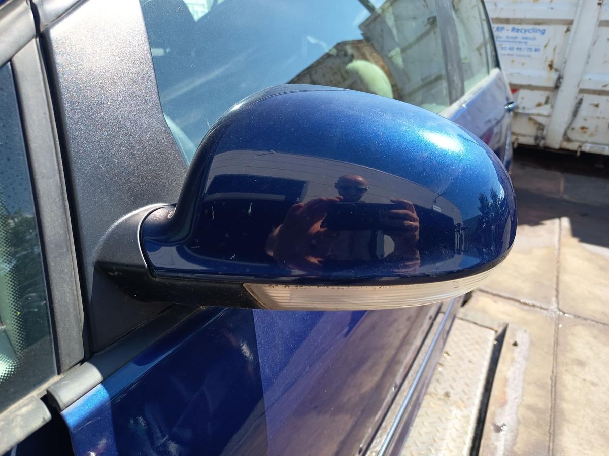 VW Golf Plus 5M original Aussenspiegel links elektrisch D5Q Shadow Blue Bj 2006