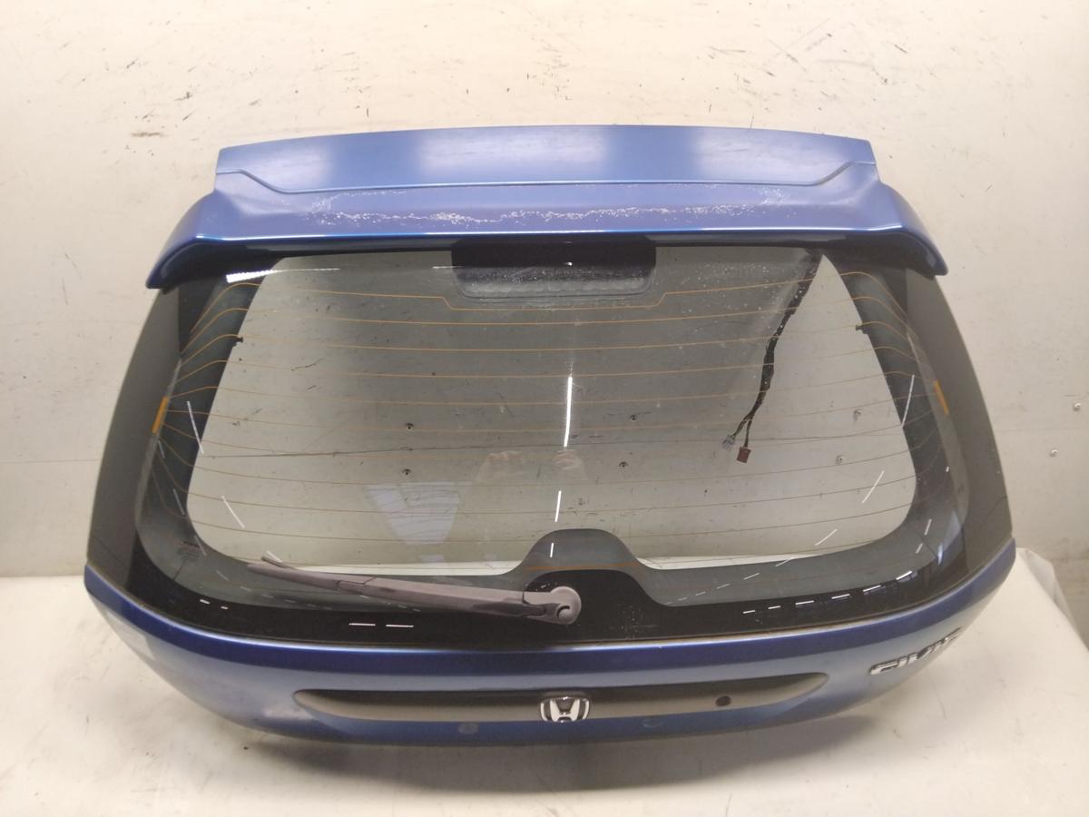 Honda Civic EP1 original Heckklappe blaumetallic mit Scheibe 3t&uuml;rig BJ2002