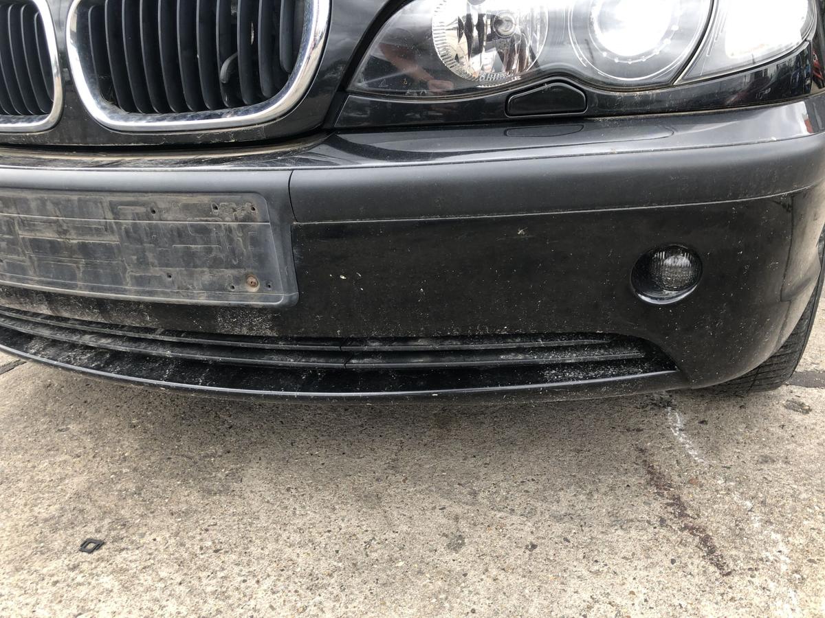 BMW 3er E46 Facelift Sto&szlig;f&auml;nger vorn Frontsch&uuml;rze Nebel 475/9 Black Saphir ab01