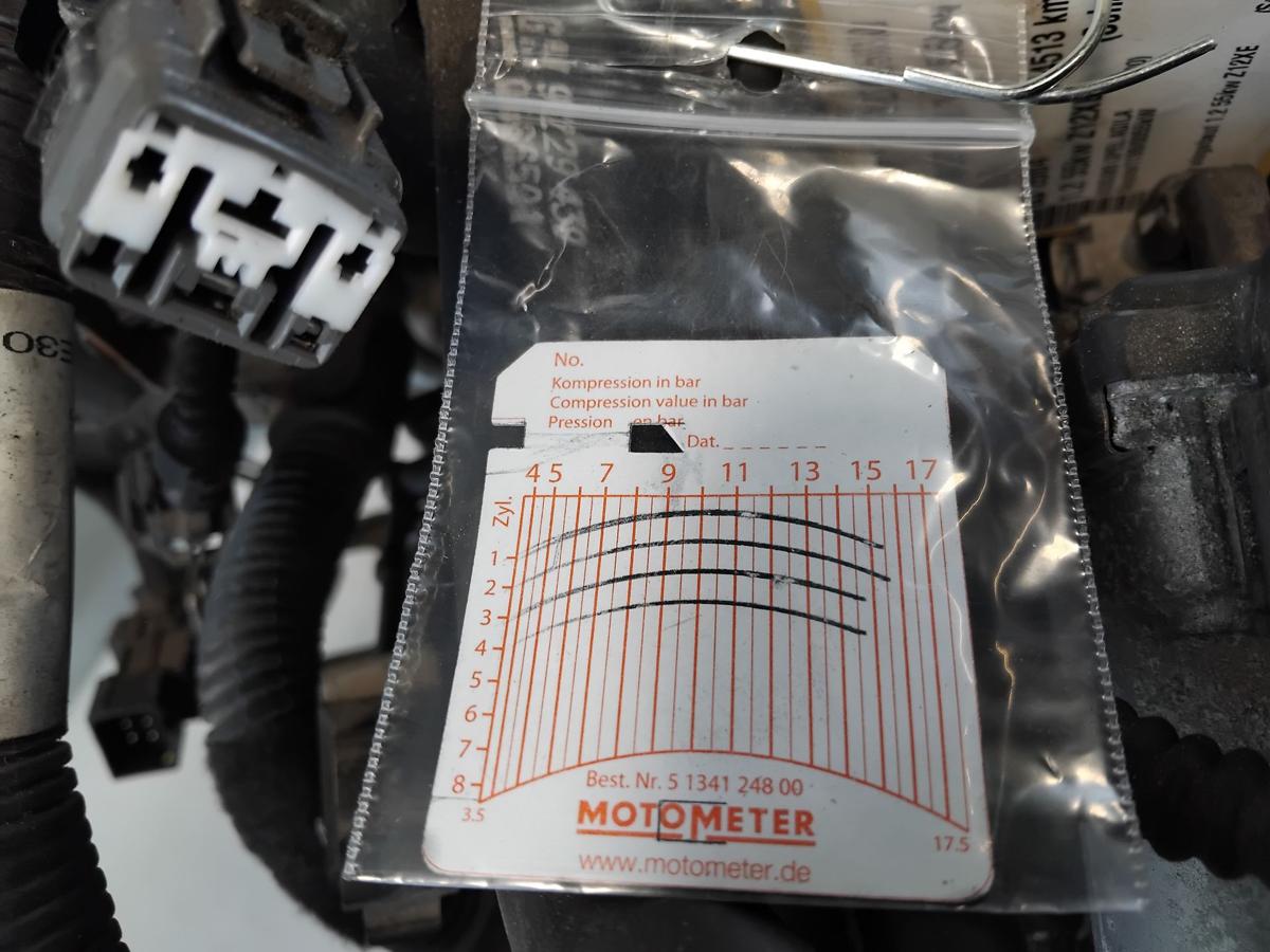 Motor Z12XE 1.2 55kw Laufleistung 104513km Opel Agila A Bj.2004