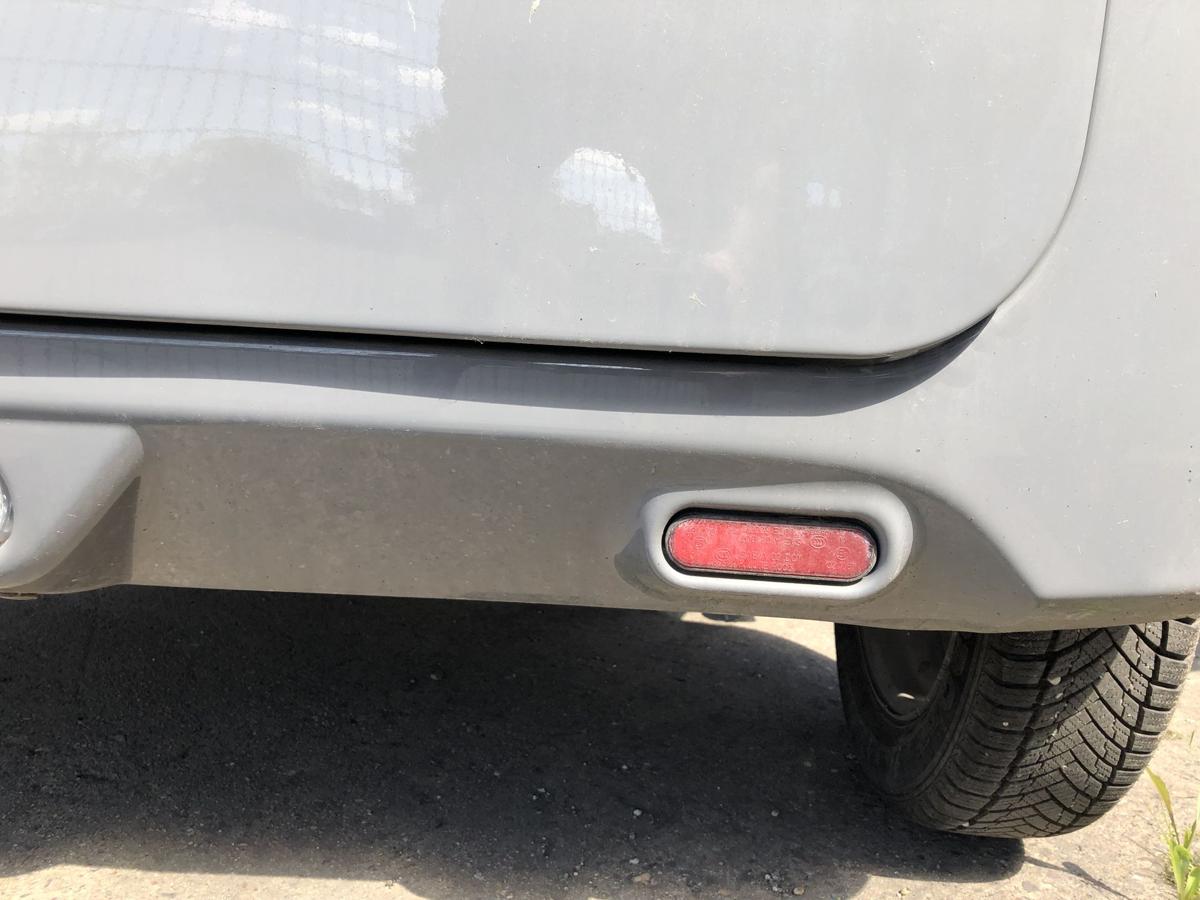 Aixam Minauto Access Modell 2021 Sto&szlig;f&auml;nger hinten Hecksch&uuml;rze Hecksto&szlig;stange