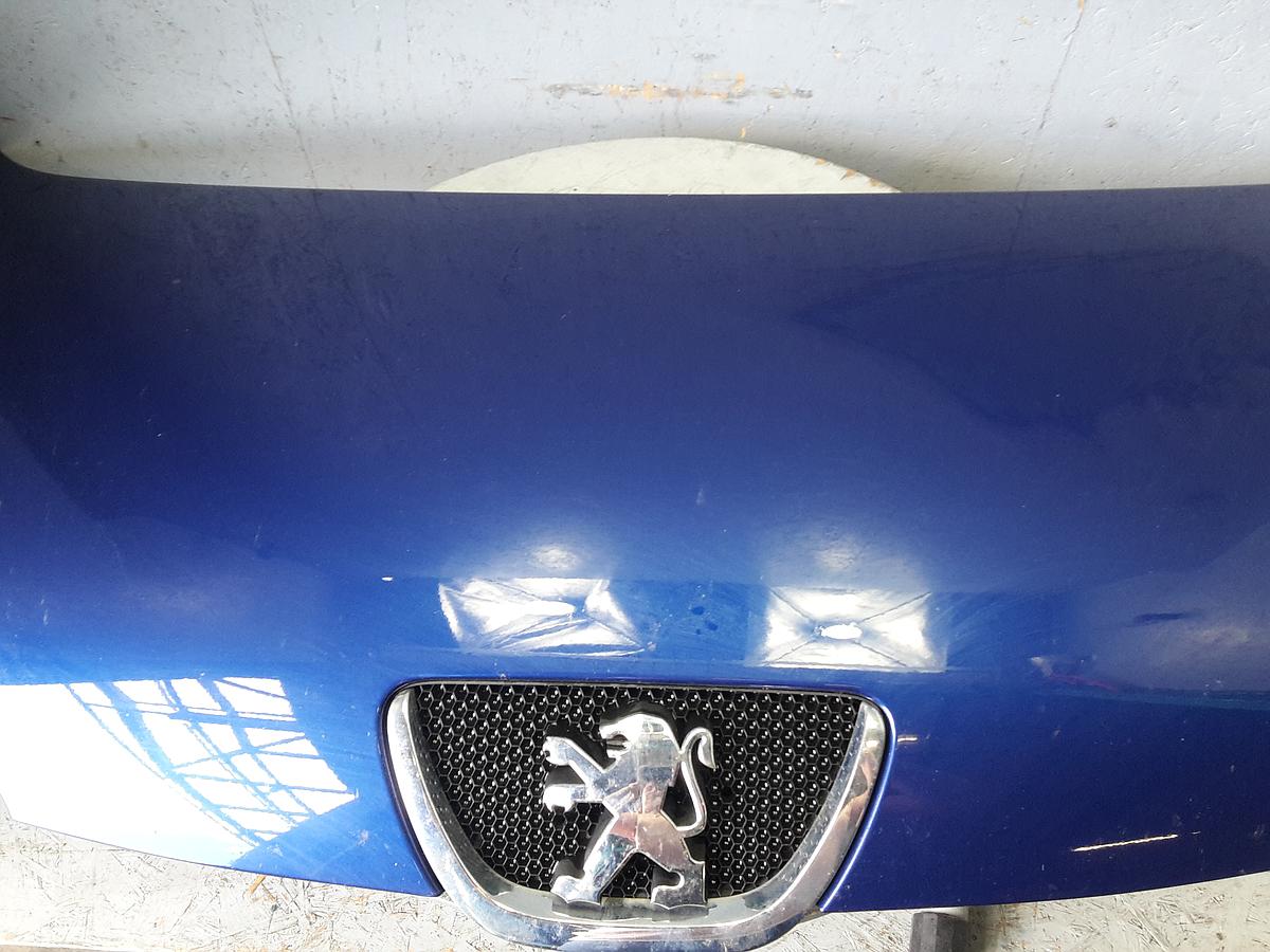 Peugeot 107 orig Motorhaube KNR-Blau Bj 2006