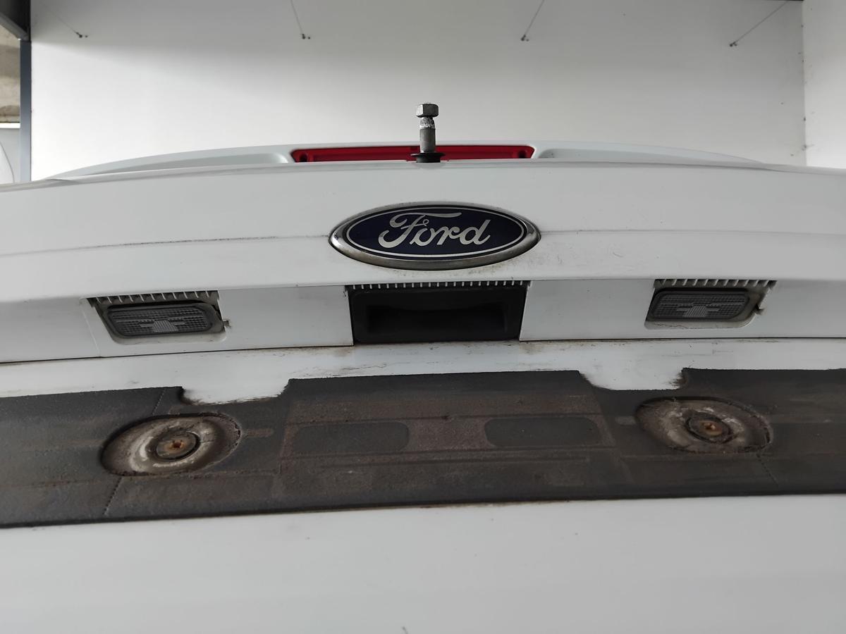 Ford Fiesta JA8 CCN 2013-2017 Heckklappe frostwei&szlig; mit Heckscheibe und Spoiler