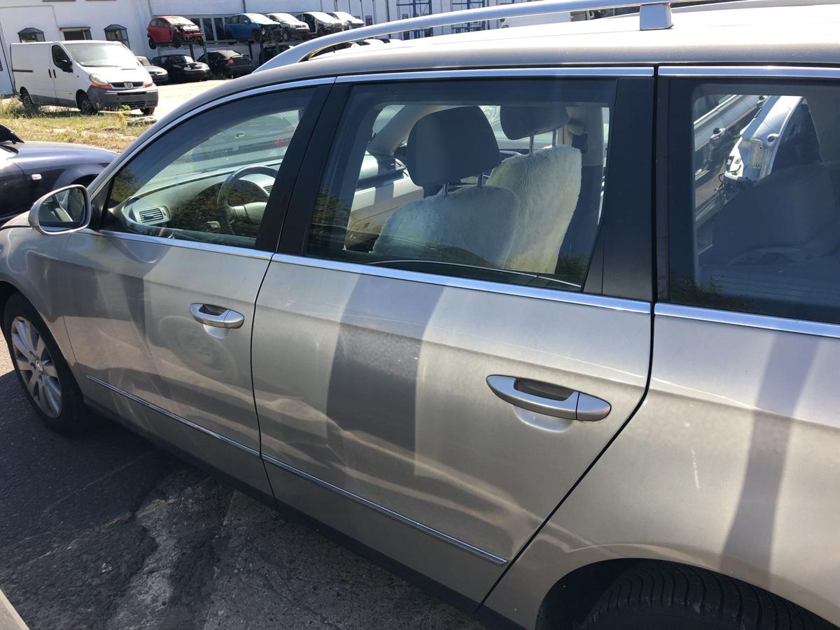 VW Passat 3C B6 Variant Tür hinten links Fondtür Rohbau LD1W Wheatbeige Met