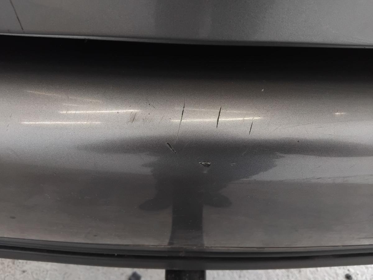 VW Touran 1T Facelift orig Sto&szlig;stange Sto&szlig;f&auml;nger hinten PDC BJ07 LD7X platingrau