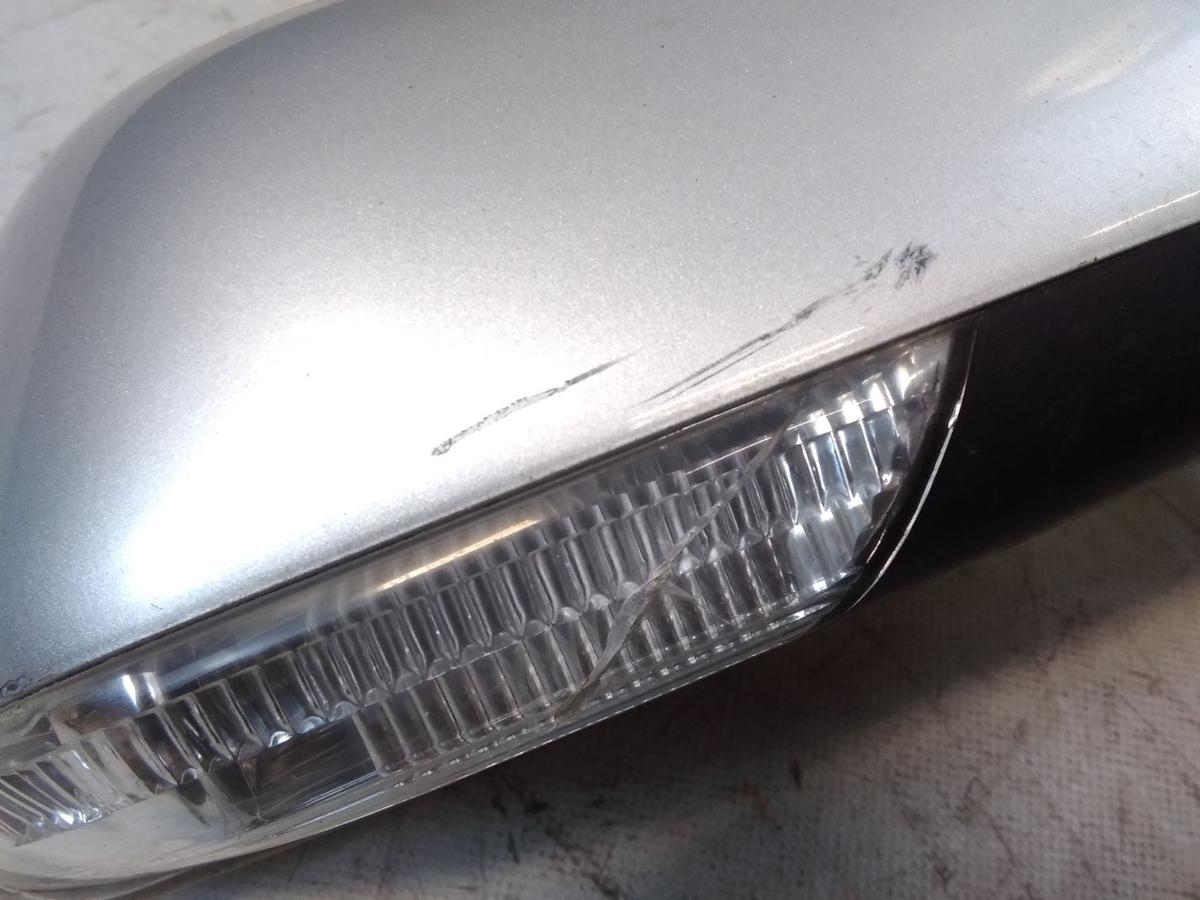 VW Polo 9N3 orig Au&szlig;enspiegel rechts elektrisch&beheizt 7pol BJ2007 LA7W reflexsilber