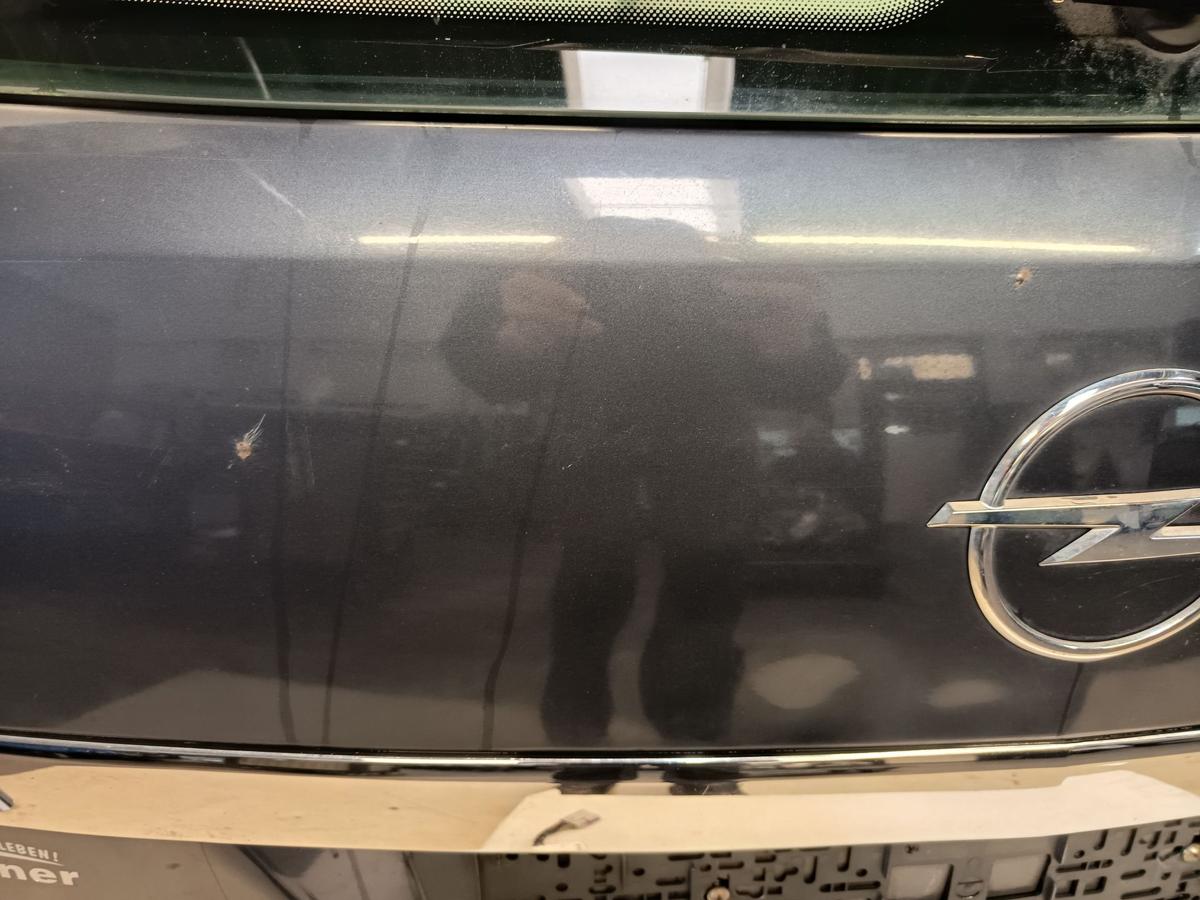 Opel Astra H orig Heckklappe mit Scheibe Kombi 4XU Metroblau Bj 2006