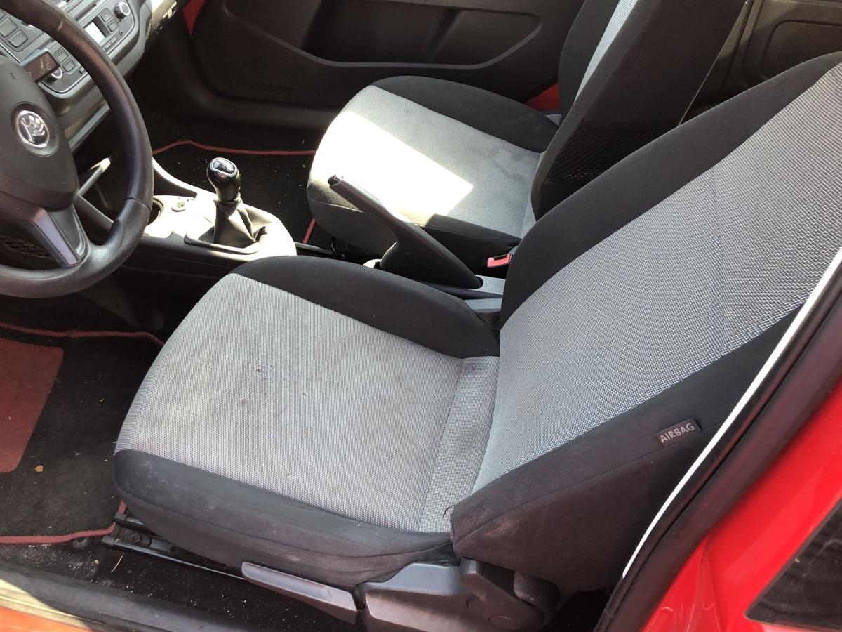 Skoda Citigo Typ AA Sitz vorn links Fahrersitz nur 3 t&uuml;rer Stoff ohne Heizung