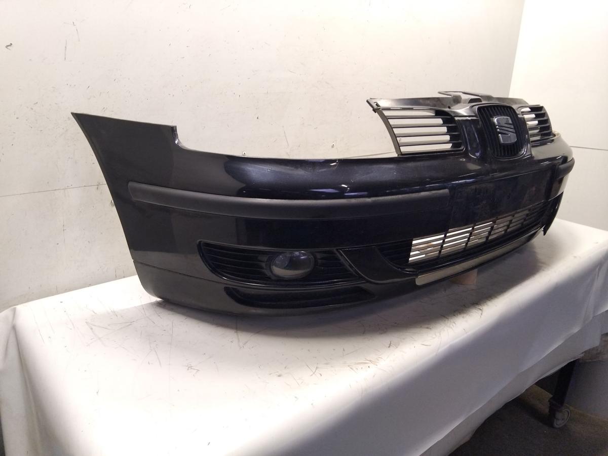 Seat Toledo 1M original Sto&szlig;f&auml;nger Sto&szlig;stange vorn schwarzmetallic LC9Z Bj.2004