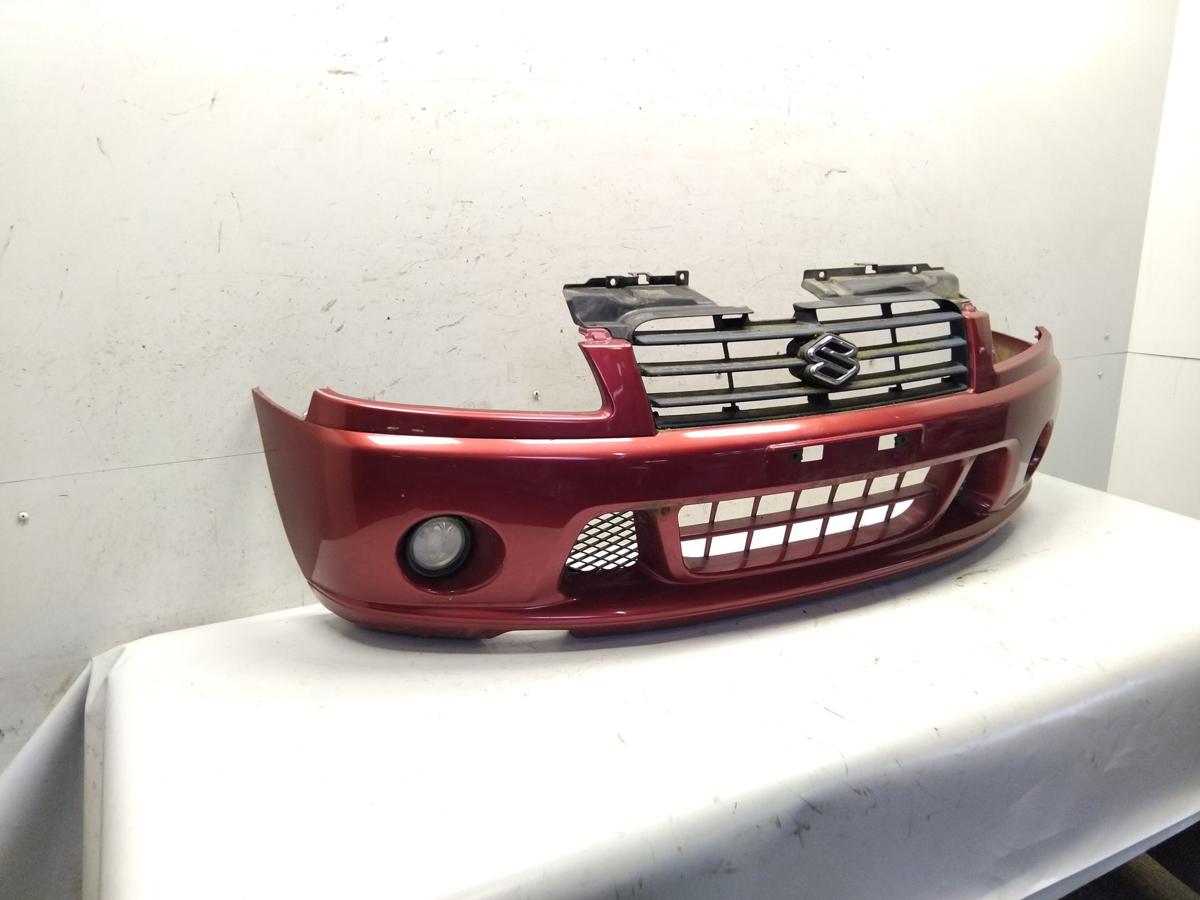 Suzuki Ignis 1 FH orig Sto&szlig;f&auml;nger Sto&szlig;stange vorn Z5K Classicrot Metallic BJ2002