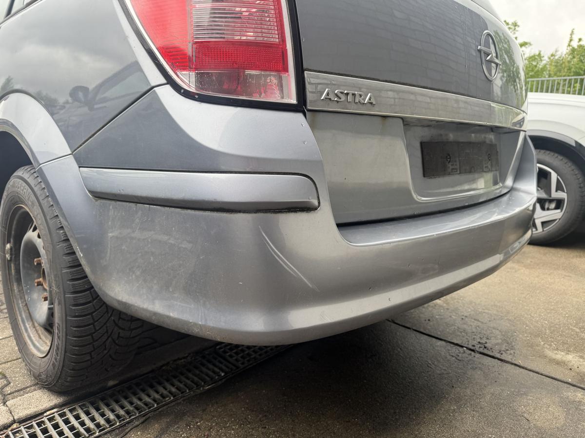 Opel Astra H original Sto&szlig;stange Stossf&auml;nger hinten Z163 Lichtsilber Kombi Facelift