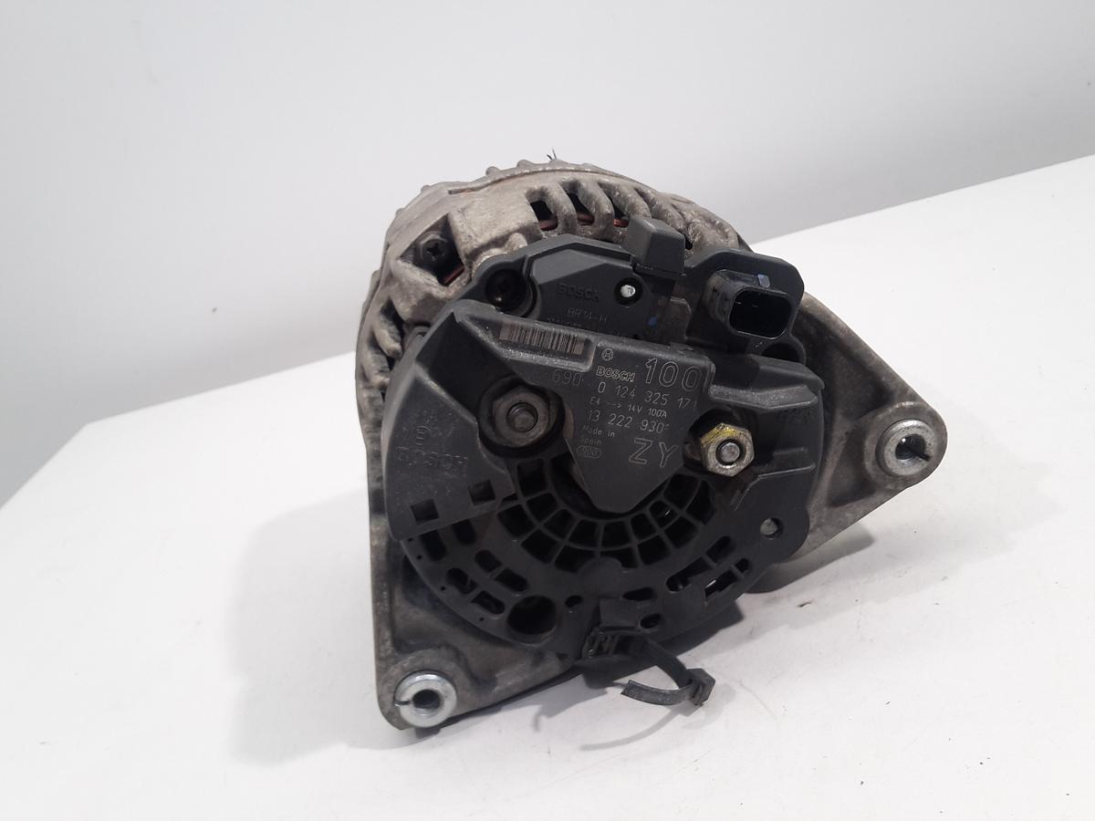 Opel Meriva A orig Lichtmaschine Generator 1364ccm 66kw Benzin 100A Bj 2006