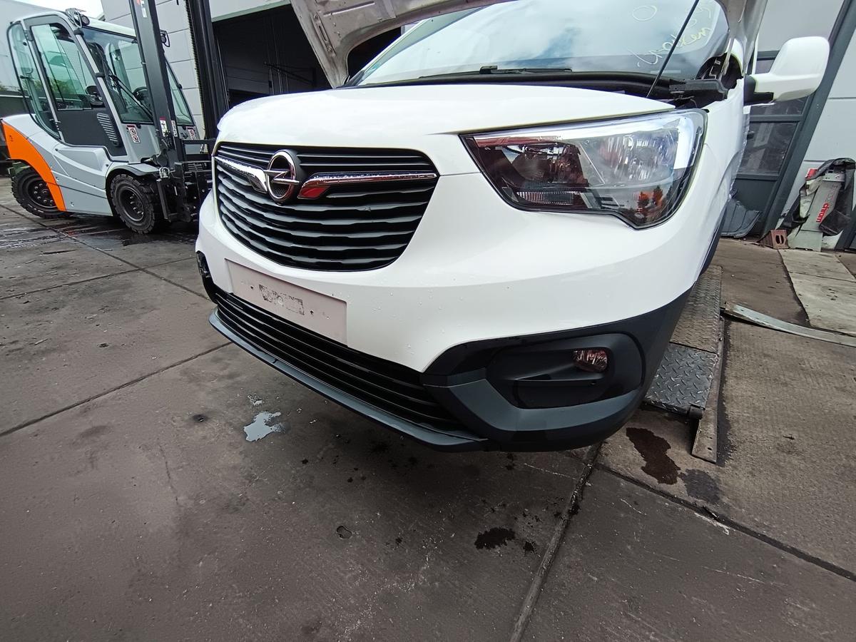 Opel Combo E orig Stoßstange vorn Stoßfänger G20 Weiß Bj 2019