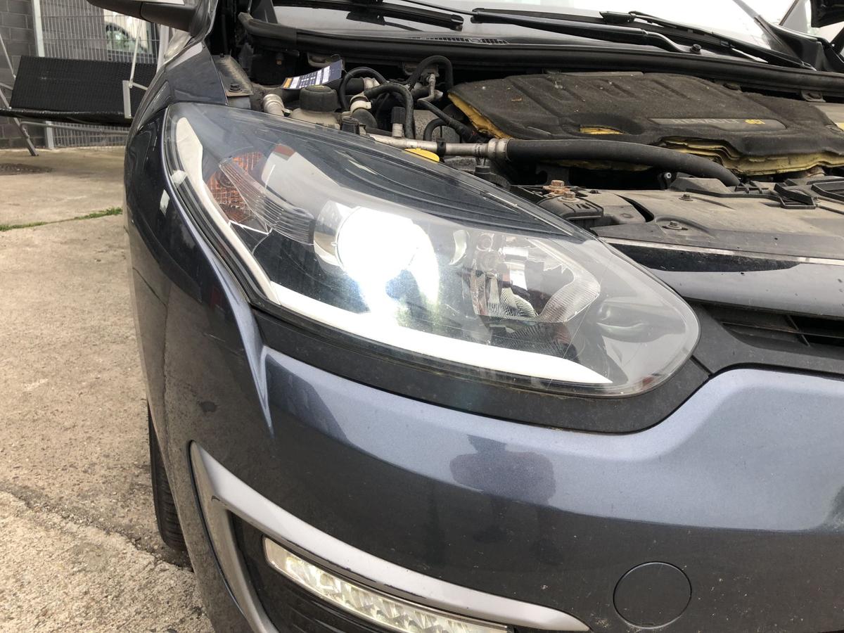 Renault Megane 3 III Scheinwerfer rechts Halogen Frontscheinwerfer Facelift OE