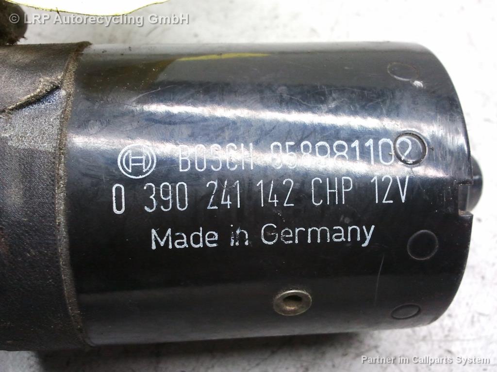 Opel Vectra (B) Bj.ab1999 Wischermotor vorn 0390241142 BOSCH