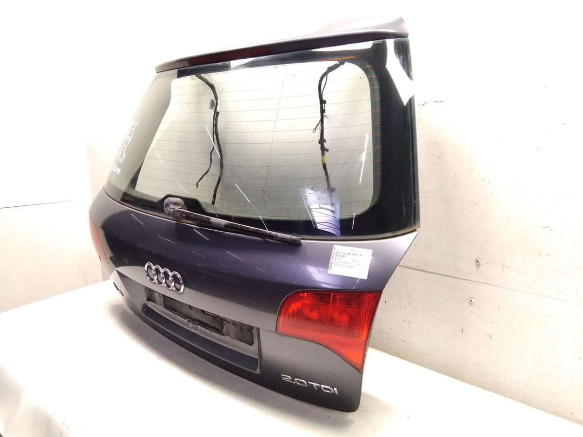 Audi A4 8E B7 Avant Heckklappe delfingraumetallic LX7Z mit Heckscheibe Bj.2006