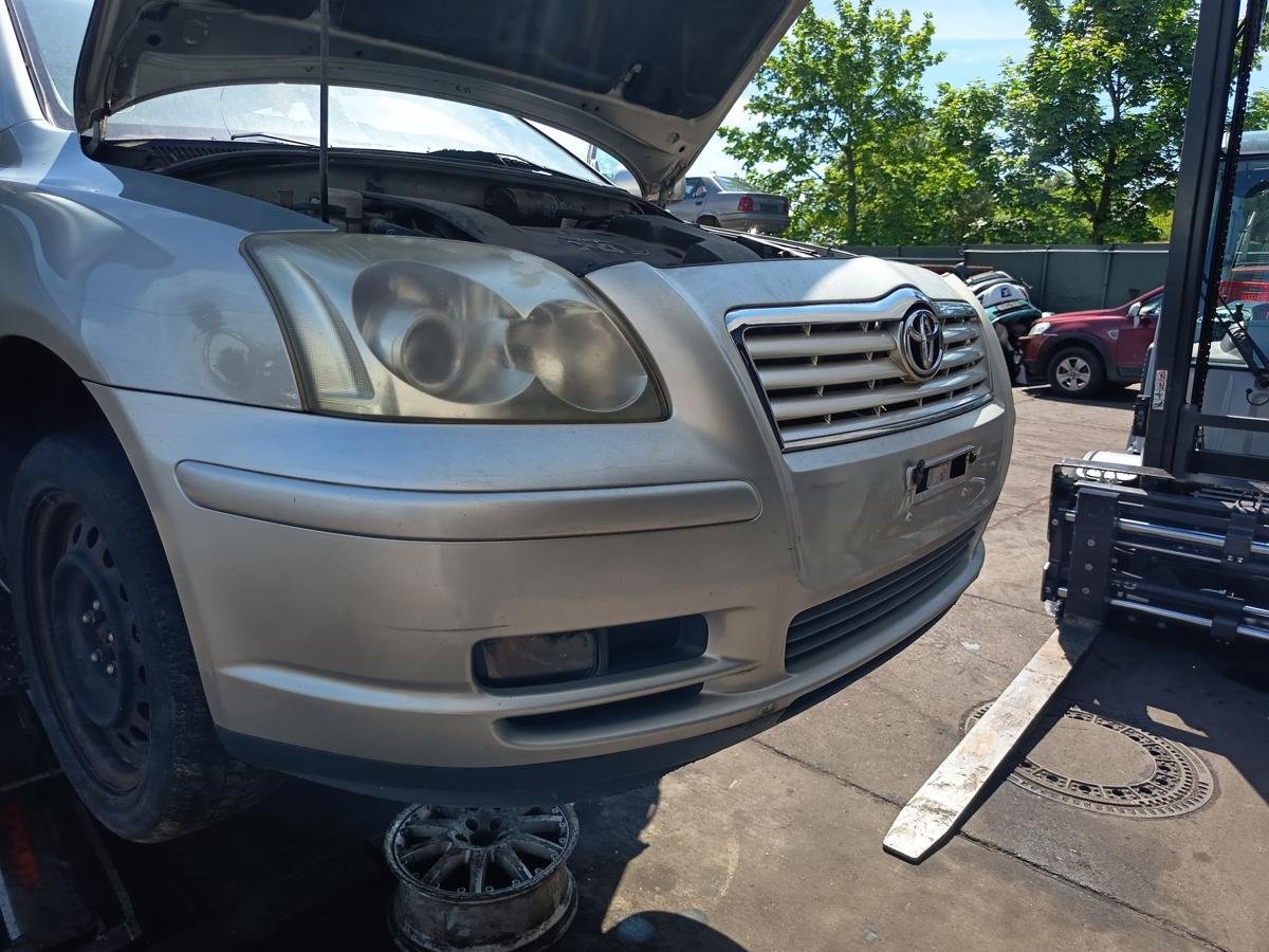 Toyota Avensis T25 original Sto&szlig;stange F&auml;nger vorn Front 1C0 Polarsilber Bj 2005
