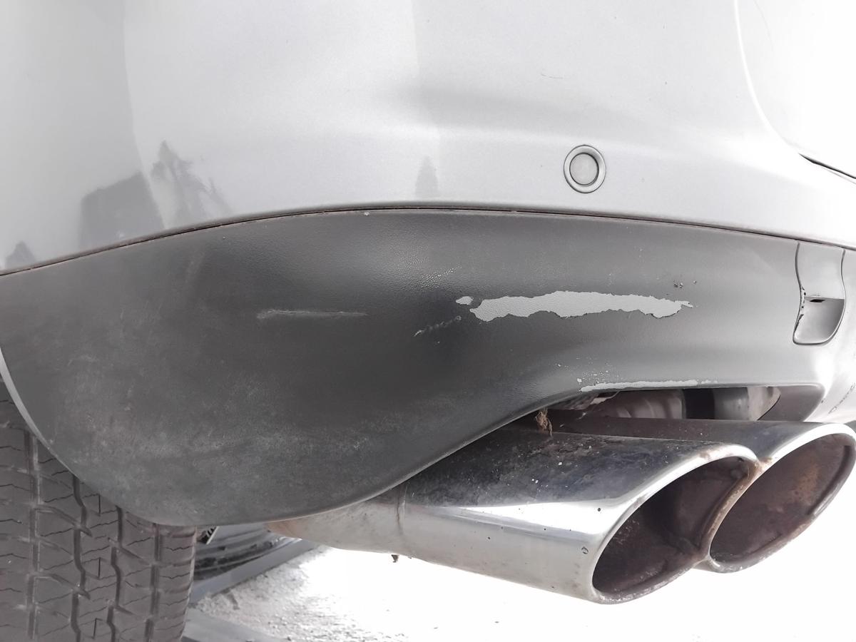 Porsche Cayenne 9PA Turbo orig.Stossfänger Stoßstange hinten PDC BJ2003 LD7Z Titanium