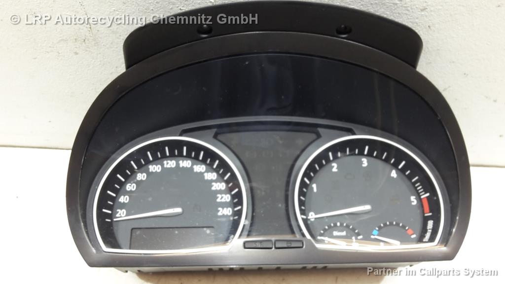 BMW X3 E83 BJ 2005 Kombiinstrument Tacho 2.0D 110KW 341437202 162668KM