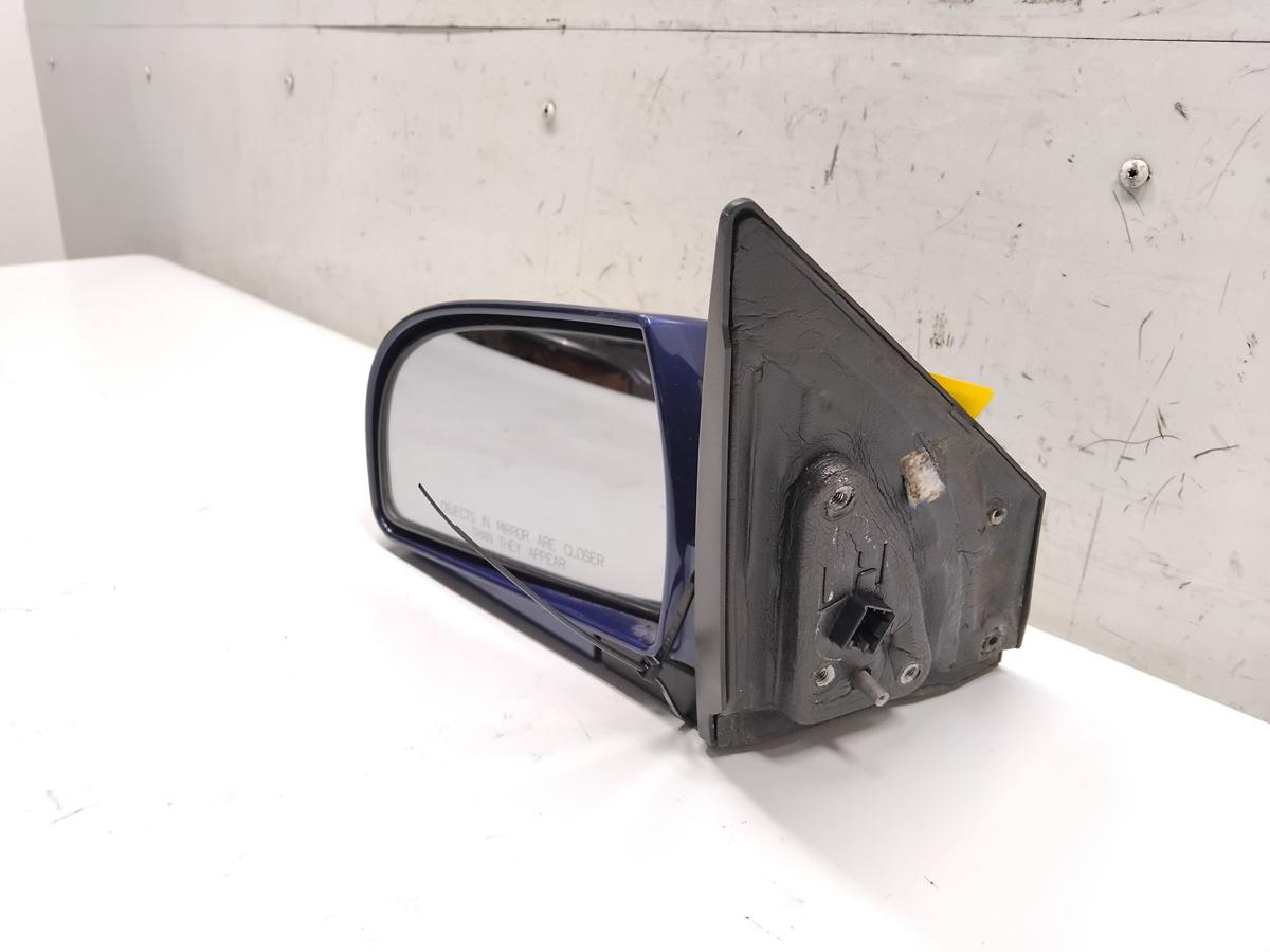 Kia Carens II original Au&szlig;enspiegel links elektrisch und beheizt BJ2002 1C Imperial Blue