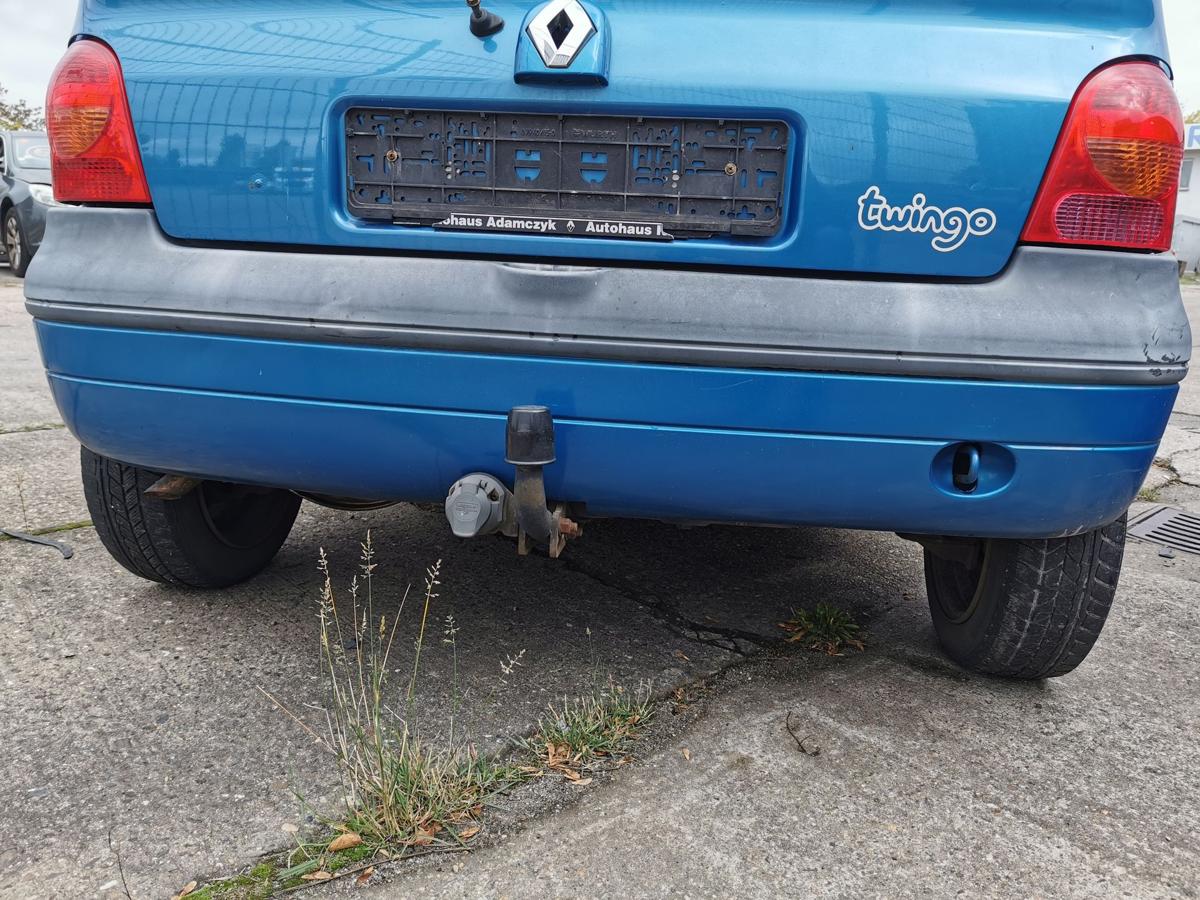 Renault Twingo C06 Stossstange Stossfänger Bumper hinten TED48Blue Nautilus TEXT
