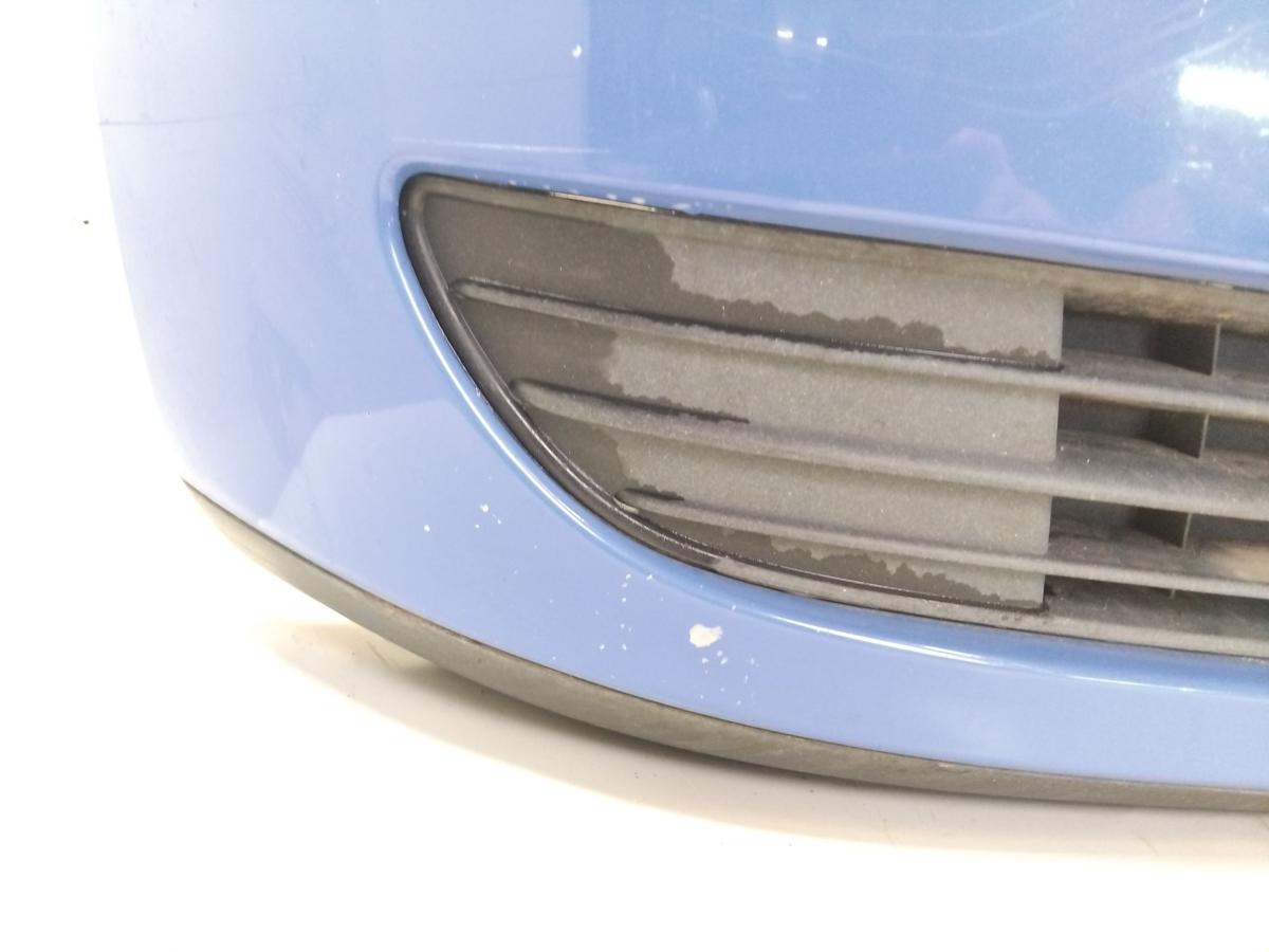 VW Polo 9N3 original Sto&szlig;stange Sto&szlig;f&auml;nger vorn LA5F Summerblue BJ2008