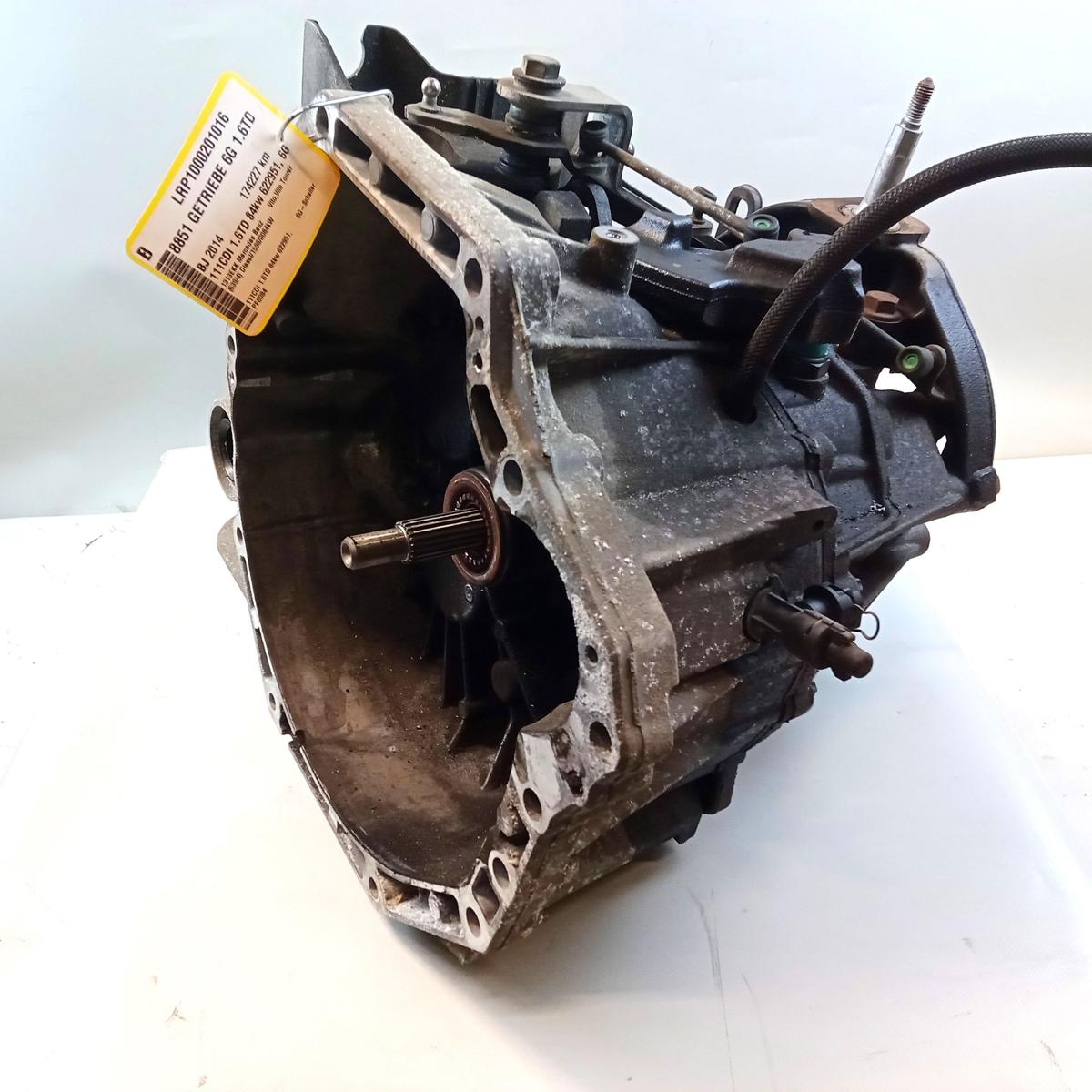 Mercedes Vito 111CDI 447 6-Gang Schaltgetriebe 700730 PF6084 1.6TD 84kw Bj.2014