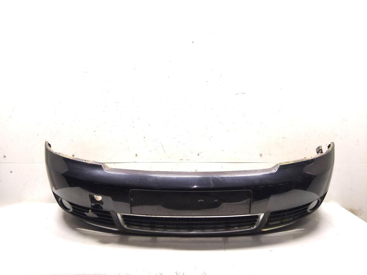 Audi A4 8E B6 original Sto&szlig;stange Stossf&auml;nger vorn LZ9W ebonyschwarzmet. BJ2002