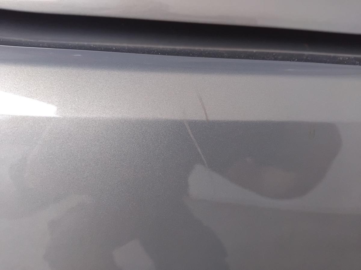 Opel Meriva B original Stoßfänger Stoßstange hinten PDC GJM Muskatgrau BJ2012