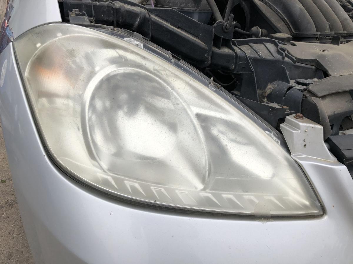 Mercedes A-Klasse W169 Scheinwerfer rechts Hauptscheinwerfer Halogen Mopf Tr&uuml;b