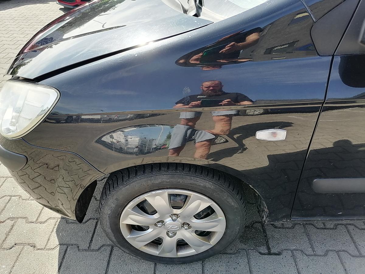 Hyundai Getz Kotflügel vorn links Ebony Black 5-Türer BJ05-09