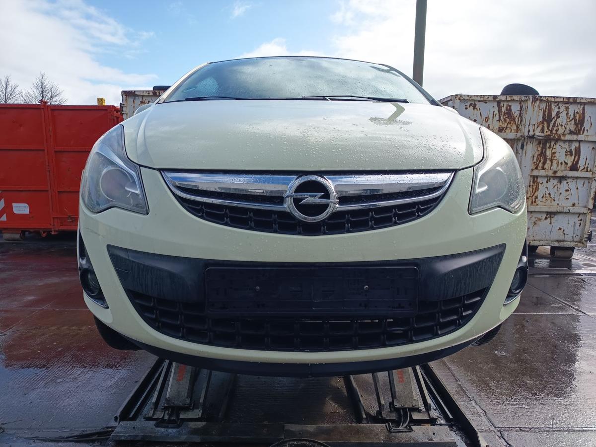 Opel Corsa D Sto&szlig;stange F&auml;nger vorn Front Facelift Z30R Guacamolewei&szlig; Bj 2012
