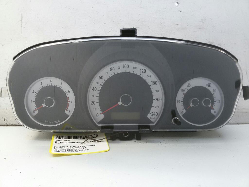 Kia Pro Ceed 940031H051 Tacho Kombiinstrument BJ2009 1.4 80kw G4FA