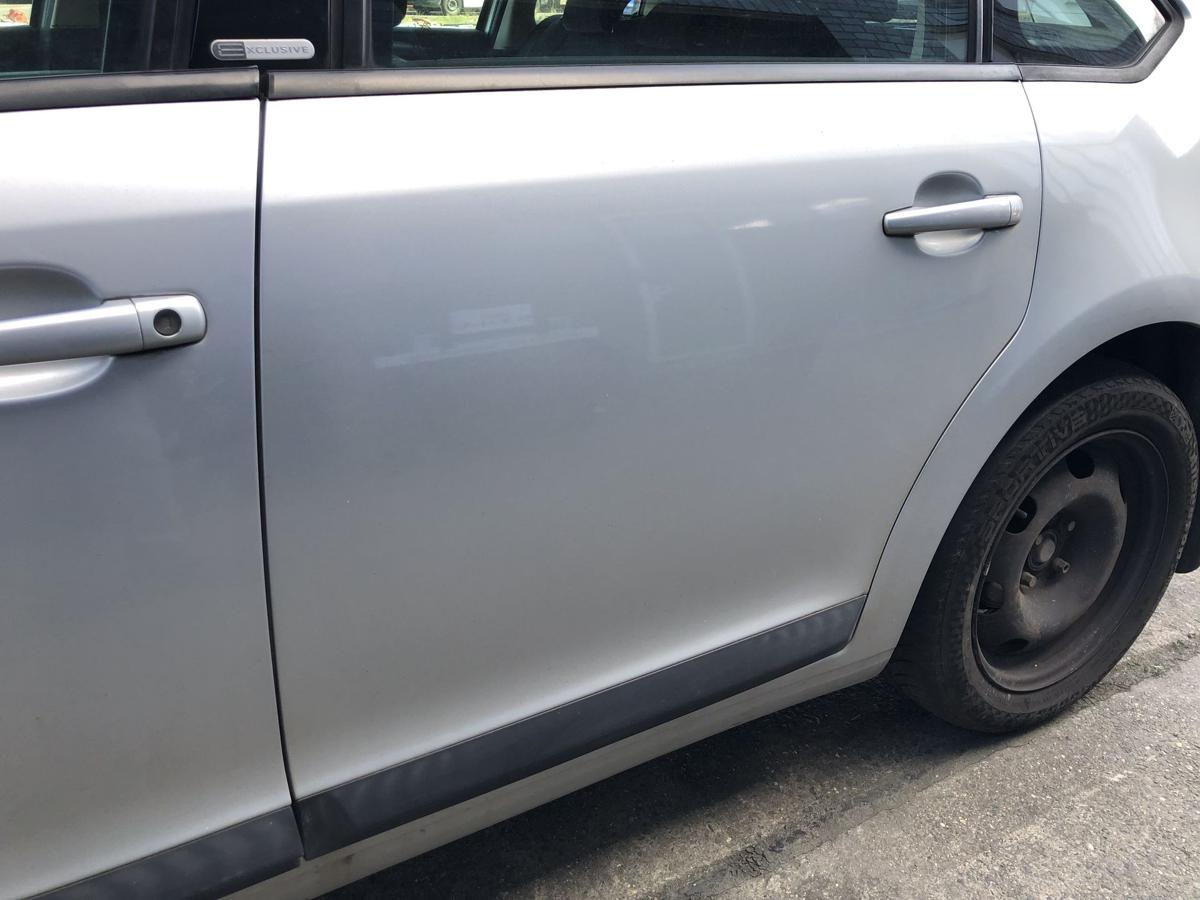 Citroen C4 Typ L T&uuml;r hinten links Fondt&uuml;r im Rohbau EZR Aluminium Grau Metallic