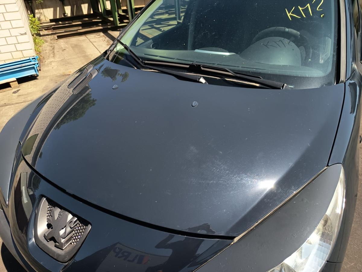 Peugeot 206+ orig Motorhaube Klappe KTG Grau Front Bj 2009