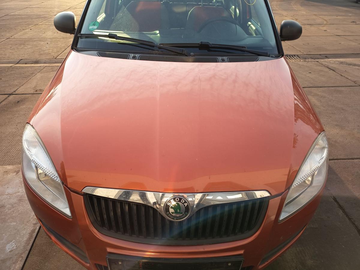 Skoda Fabia II 5J original Motorhaube LF3H Orange Baujahr 2007