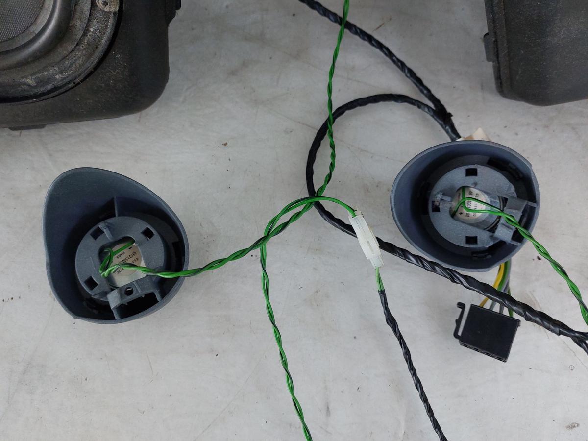 Smart 450 Cabrio Satz Lautsprecher Soundsystem Hochtöner links rechts vorn