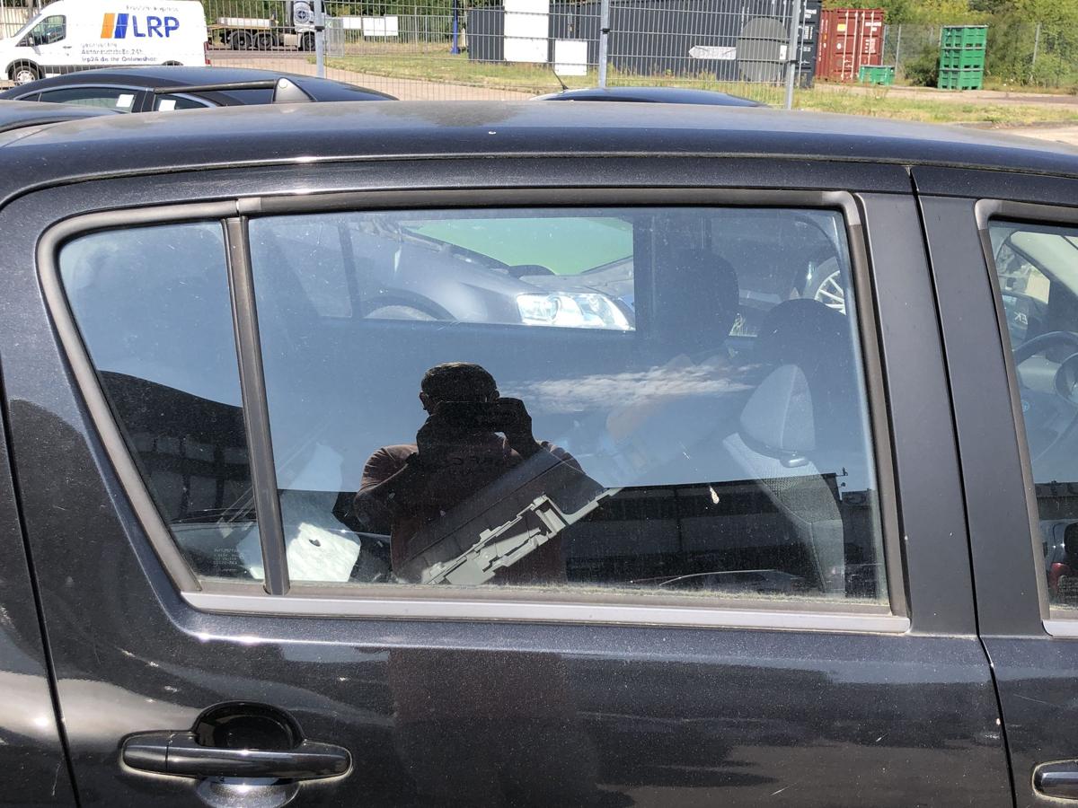 Subaru Justy 4 Typ M300F T&uuml;rscheibe hinten rechts Fondt&uuml;rscheibe