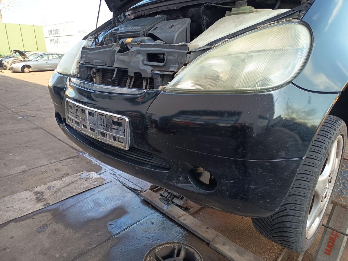 Mercedes A-Kl. W168 original Sto&szlig;stange F&auml;nger vorn Front 696 Nachtschwarz Bj 99