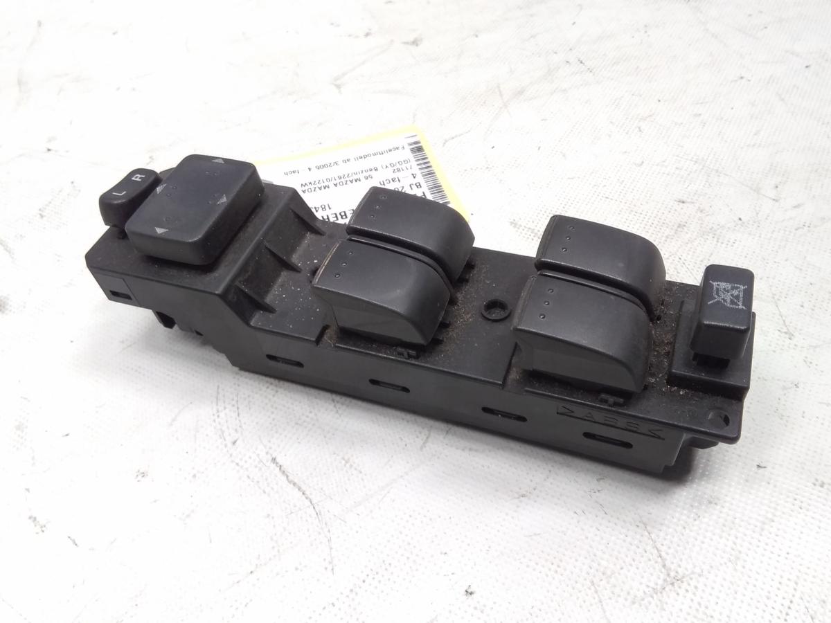 Mazda 6 GG GY original Schalter Fensterheber vorn links 4-fach Facelift BJ2006