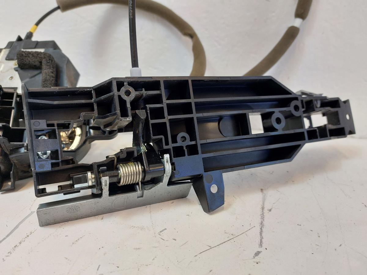 Nissan Qashqai J11 Türschloss vorn rechts Keyless Außengriff Tür RCA blau