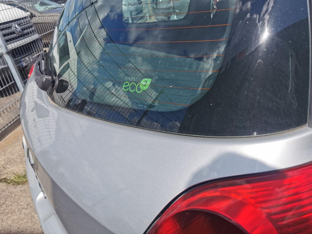 Renault Clio III R Heckklappe Klappe Deckel hinten 3trg TED69 Gris Platine Met