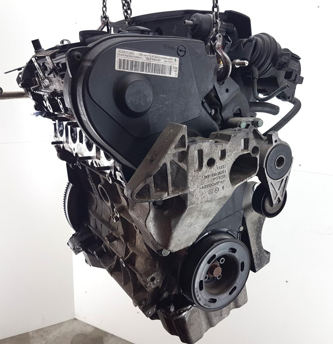 Skoda Octavia II Motor ohne Anbauteile BLX Bj2005 2,0FSI 110kw