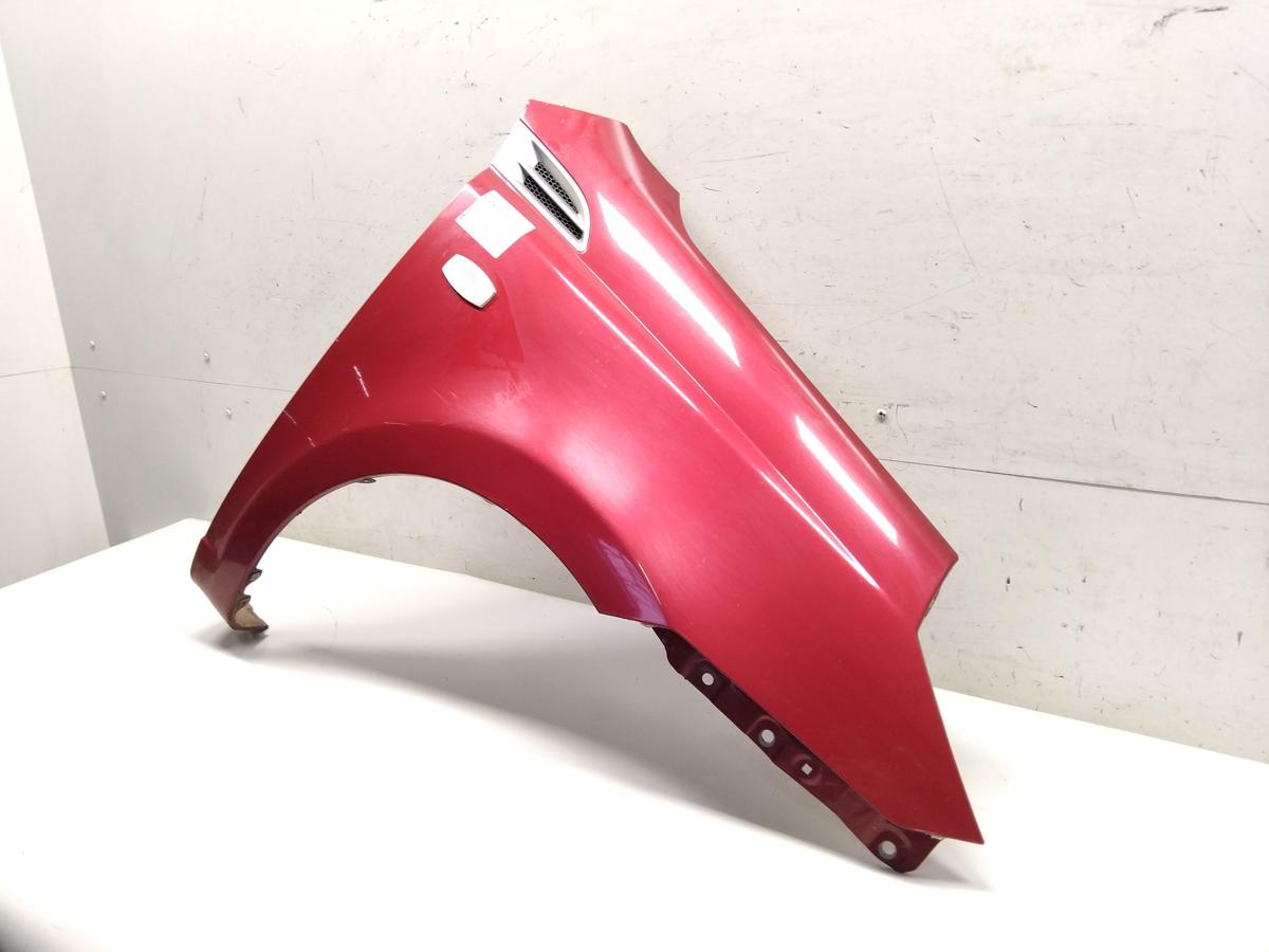 Chevrolet Aveo T250 original Kotfl&uuml;gel vorn rechts rot BJ2008