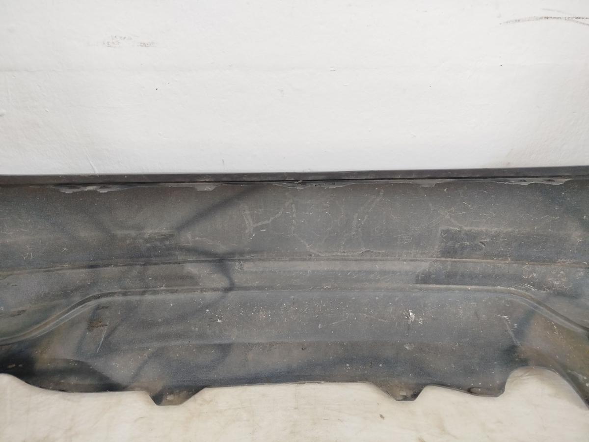 Nissan Pulsar C13M Stoßfänger hinten Stoßstange ohne PDC RBR Blue Perl Schaden